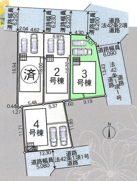 相模原市南区磯部第58　新築分譲住宅　3号棟