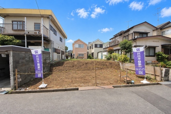 座間市南栗原6丁目　建築条件なし売地