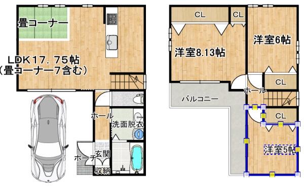 松原市天美南１丁目の中古一戸建て