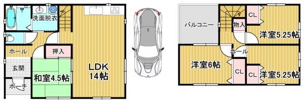藤井寺市小山７丁目の中古一戸建