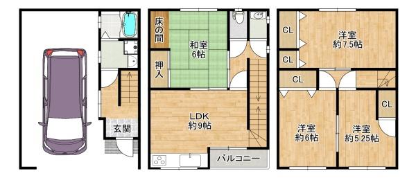 伏見区中古戸建丹波橋駅10分