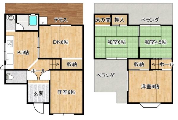 羽曳野市古市6丁目の中古一戸建