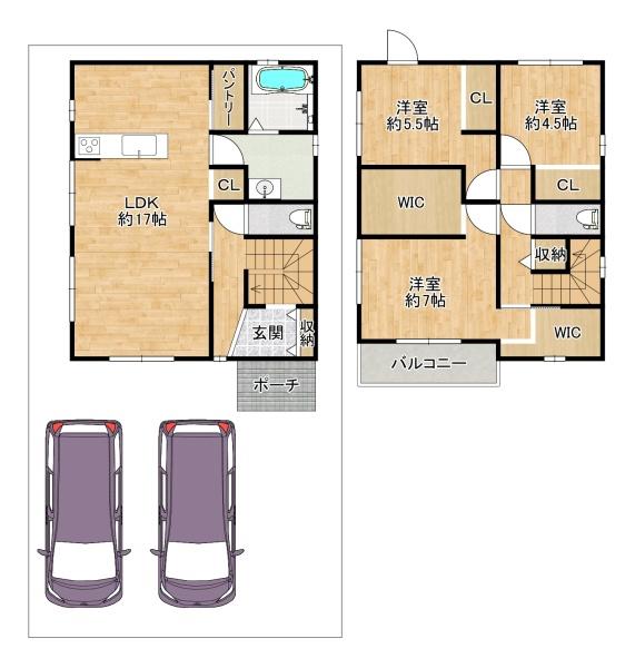 古市７丁目　新築戸建て！