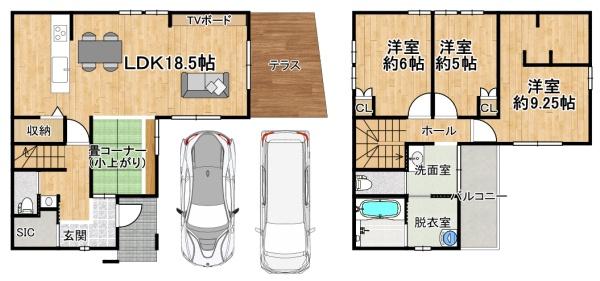藤井寺市小山６丁目の中古一戸建