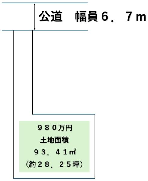 藤井寺市沢田4丁目の売土地