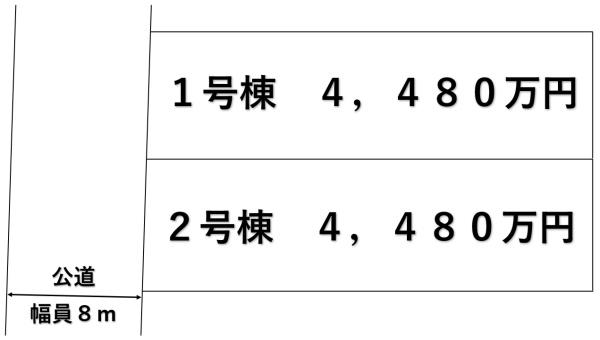 天美我堂２丁目　限定２区画　新規分譲開始