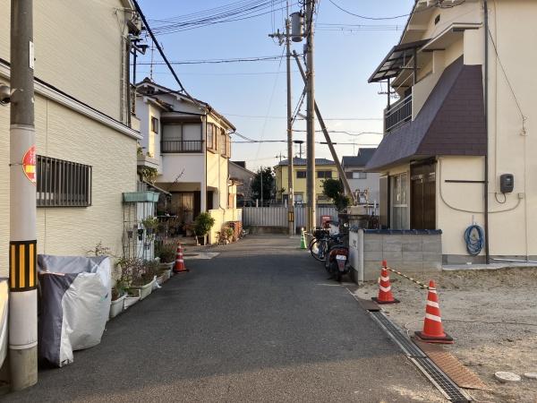 三宅中３丁目　建築条件無し土地