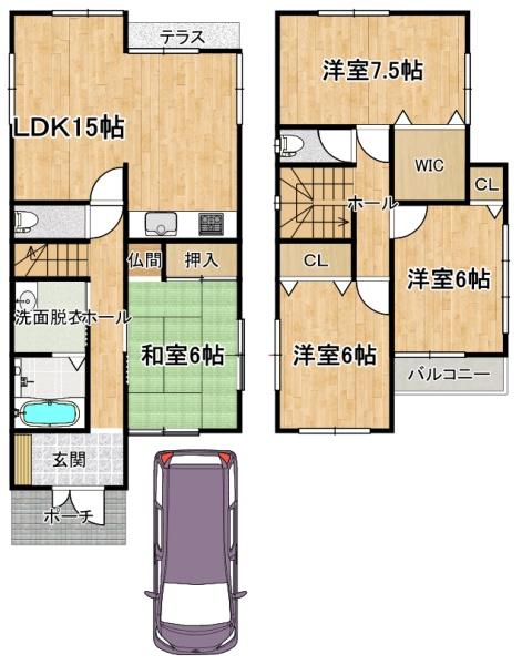 陶器北　中古戸建