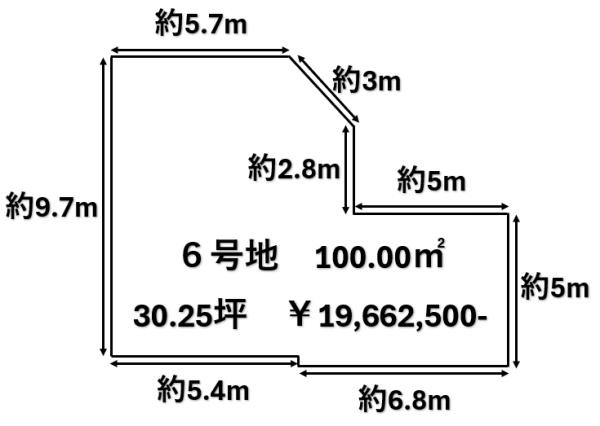 スマートハウス島泉1丁目4号 建築条件無し土地売り販売