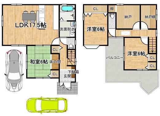 阿保7丁目 内外装リフォーム済み♪
