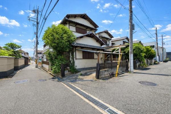 田井城５丁目　東南角地　建築条件無し売土地