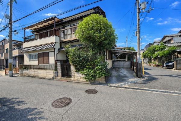 田井城５丁目　東南角地　建築条件無し売土地