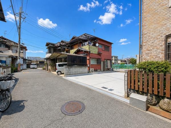 三宅中１丁目　建築条件無し売土地