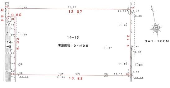 羽曳野市軽里２丁目の土地