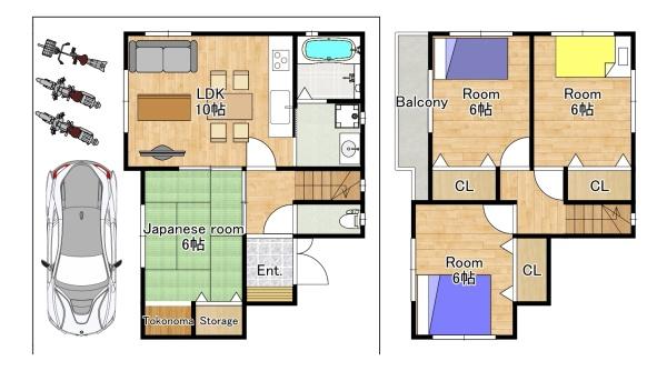 松原市北新町５丁目の中古一戸建て