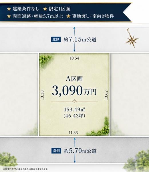 羽曳野市学園前４丁目の土地