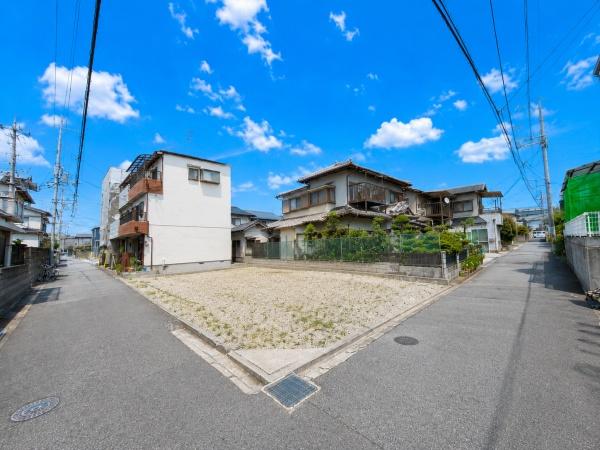 立部５丁目　土地３８坪以上　建築条件無し土地売り販売