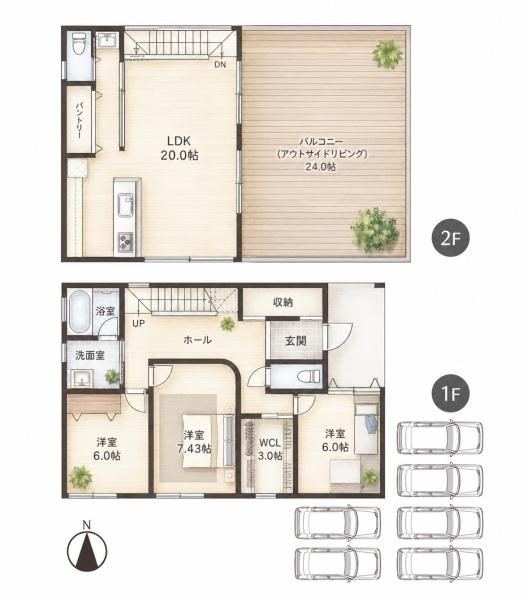 羽曳が丘西２丁目　築後未入居　モデルハウス特別分譲