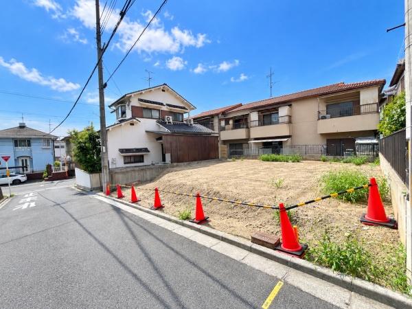 羽曳が丘４丁目　４５坪以上　建築条件無し売土地