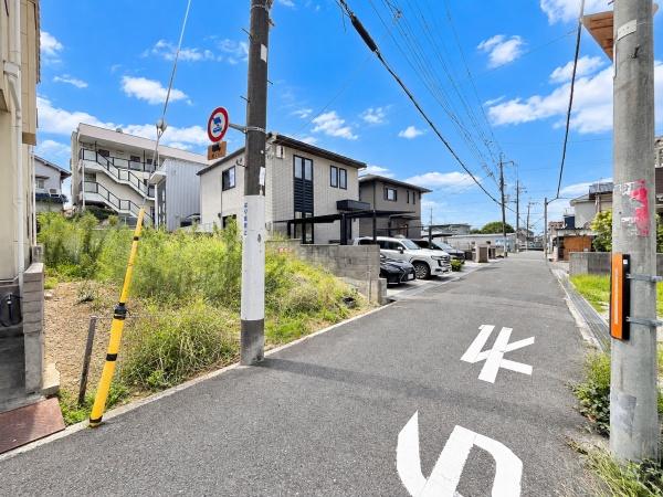 はびきの４丁目　土地２５坪以上の整形地　建築条件無し売土地