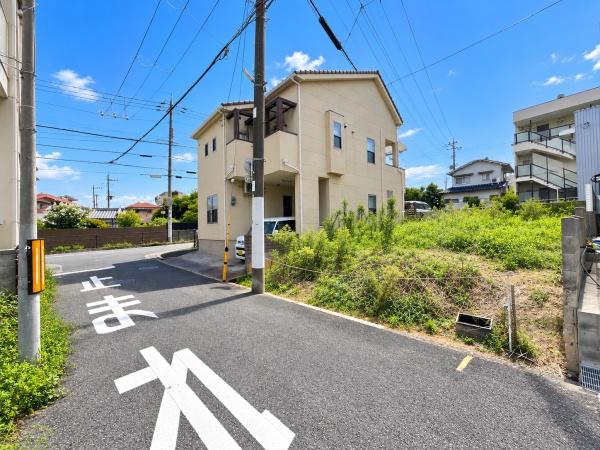 はびきの４丁目　土地２５坪以上の整形地　建築条件無し売土地
