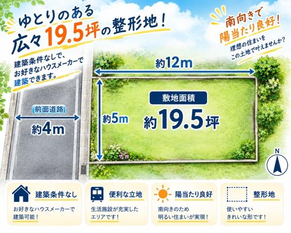 松原市南新町１丁目の売土地