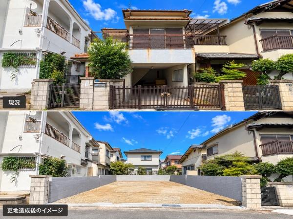 恵我之荘3丁目 土地約24.5坪 解体更地渡し