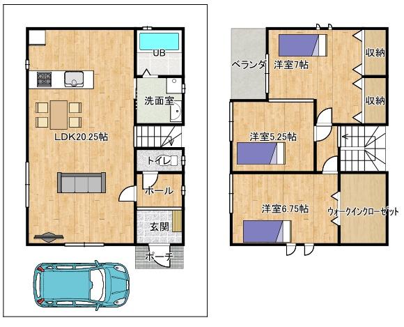 松原市松ケ丘２丁目の中古一戸建