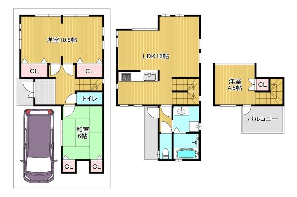松原市小川４丁目の中古一戸建