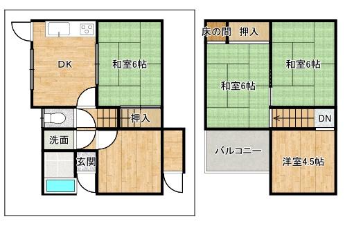松原市三宅中３丁目の中古一戸建