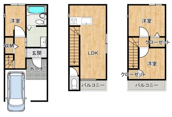 藤井寺市西古室１丁目の売土地