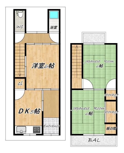 松原市天美北３丁目の中古一戸建