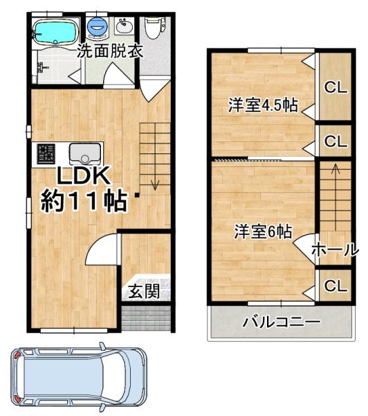 羽曳野市野の中古一戸建て