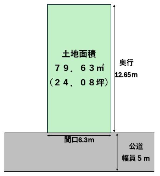 松原市丹南４丁目の土地