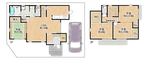 松原市天美東５丁目の中古一戸建て