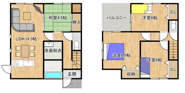松原市天美西２丁目の中古一戸建
