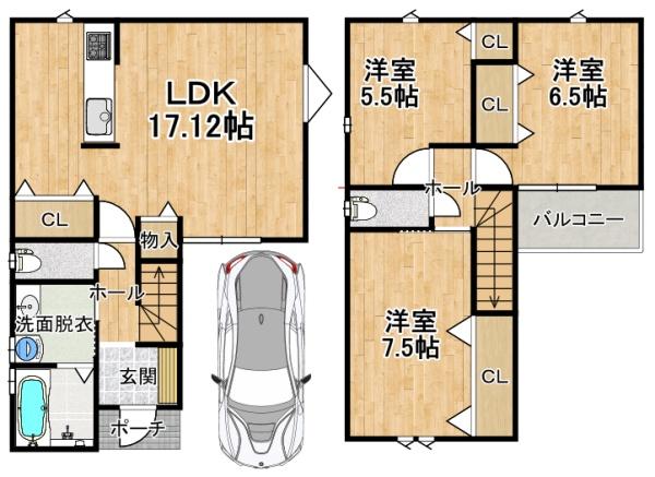 岡４丁目　新築戸建