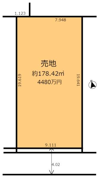 川越市新宿町　住宅用土地