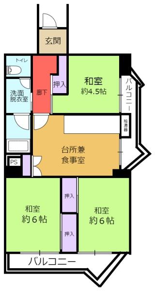 若葉台団地　1002