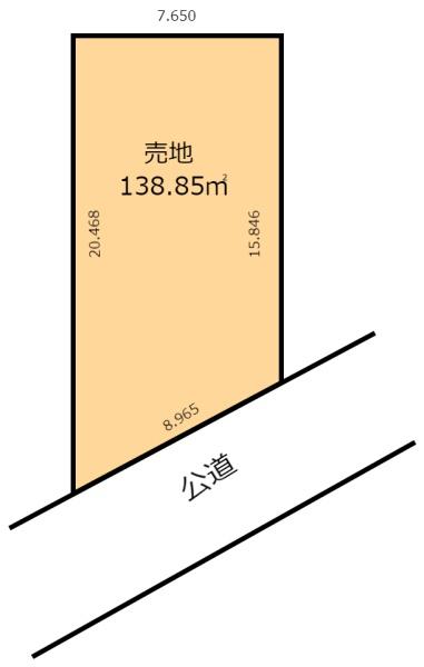 川越市仙波町１丁目の土地