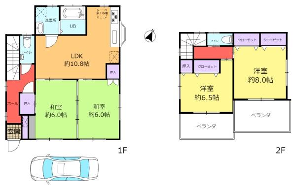 川越市新宿2丁目　中古戸建