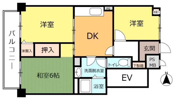 キャッスルマンション川越C号館