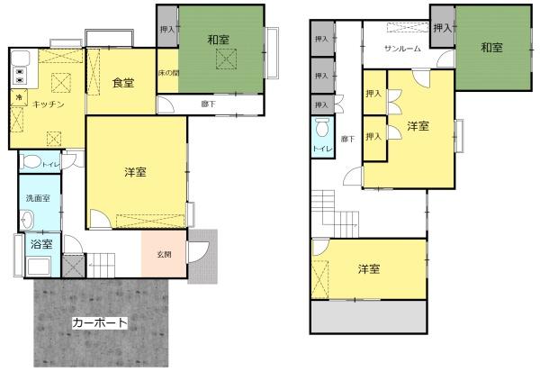 川越市大字笠幡の中古一戸建て