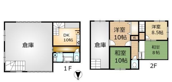 川越市上戸売土地2区画
