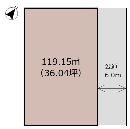 鶴ヶ島市若葉1丁目　土地