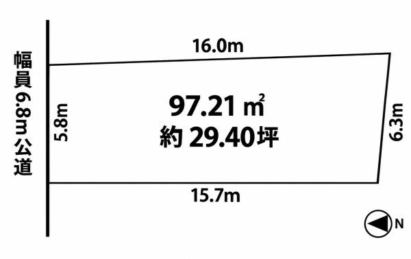 川越市三久保町の土地