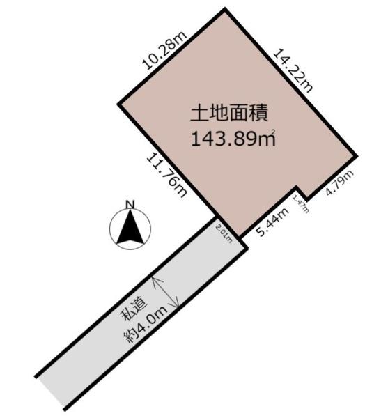 所沢市下富売地
