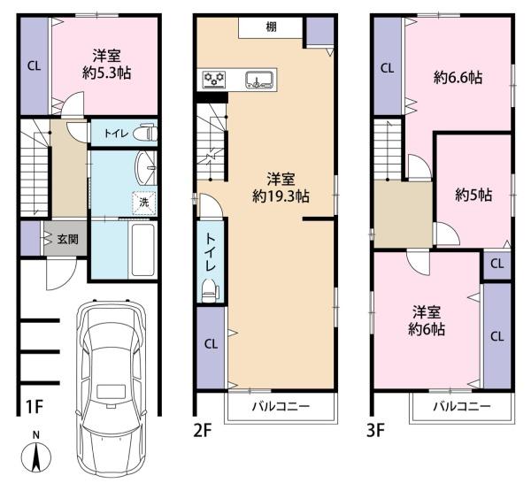 大阪市東住吉区駒川５丁目の中古一戸建