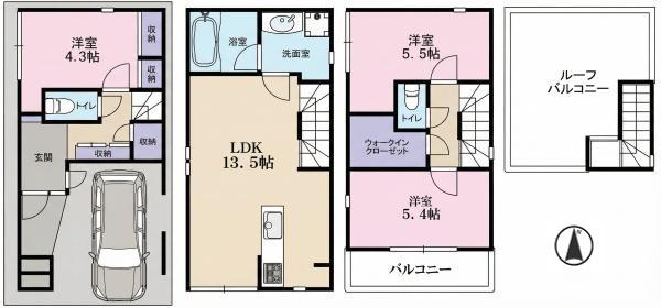 大阪市平野区平野本町４丁目の中古一戸建て