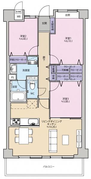 モンテベルデ北田辺